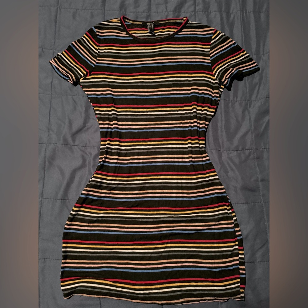 Multi Colored Mini Dress